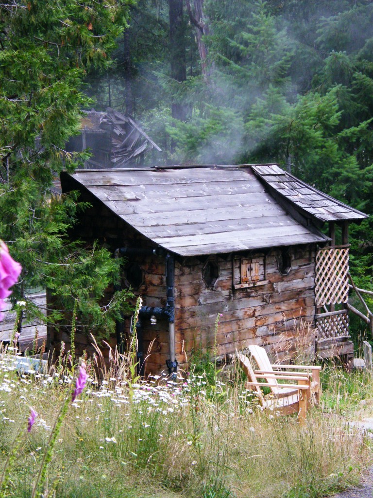 Breitenbush sauna
